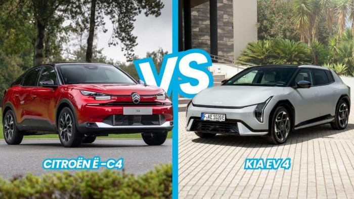 Comparatif Kia EV4 vs Citroën ë-C4