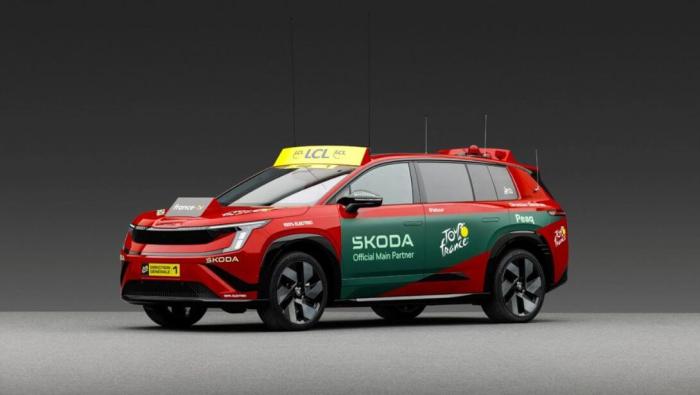 Le Skoda Peaq au Tour de France
