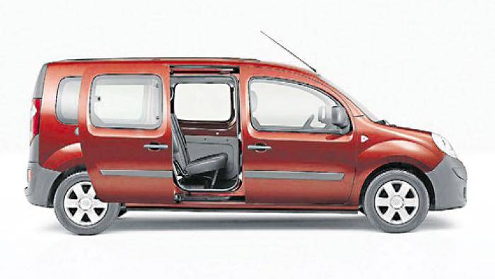 Kangoo Express maxi : 5 places à prix contenu