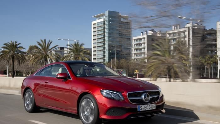 Mercedes Classe E coupé à l'essai