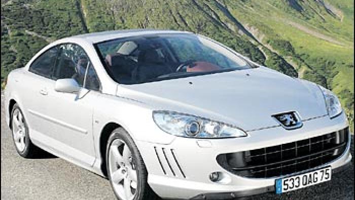 Le coupé Peugeot 407