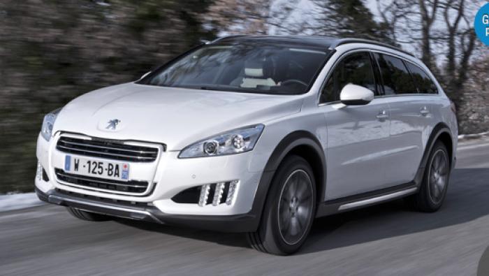 La Peugeot 508 RXH abat une carte inédite