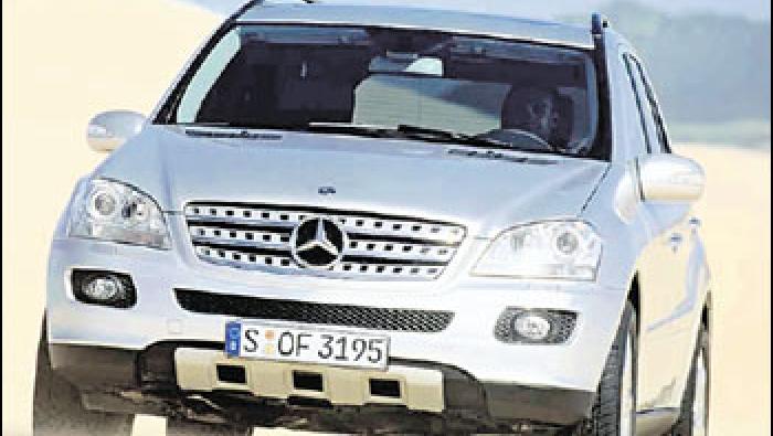 Nouveau Mercedes ML pour 2005