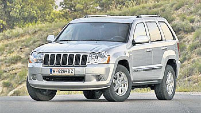 Le Jeep Grand Cherokee à la pointe