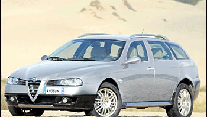 Essai Alfa Roméo Crosswagon Q4 - 12/2004