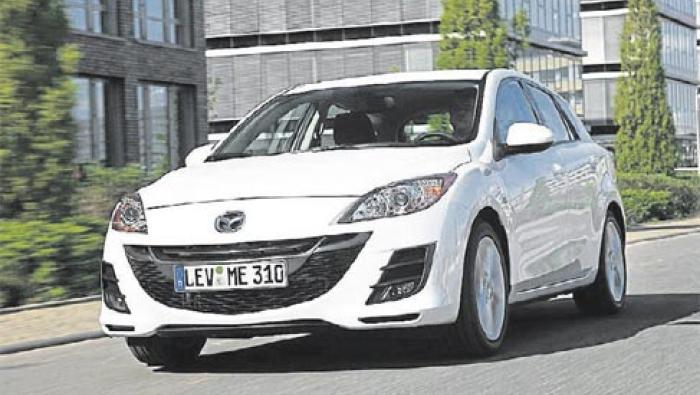 Mazda 3 et son système i-stop