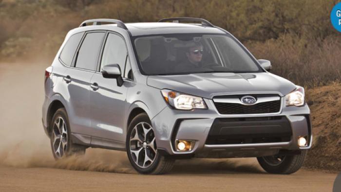 Le Subaru Forester trace bien sa route