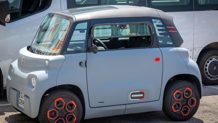 Une Citroën Ami, une voiture sans permis d'occasion