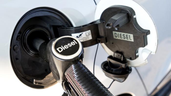 Un réservoir de voiture d'occasion diesel