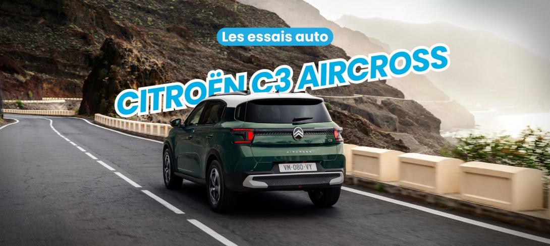 Essai du Citroën C3 Aircross