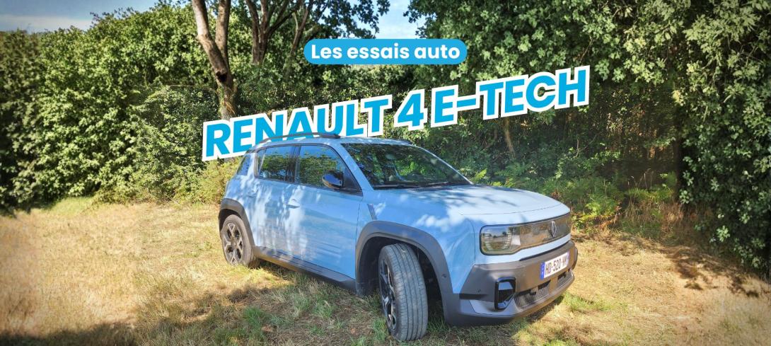 Essai auto Renault 4 E-Tech