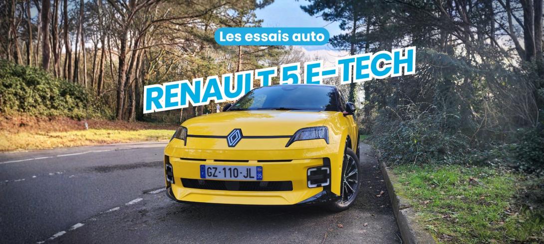Essai auto de la Renault 5 E-Tech