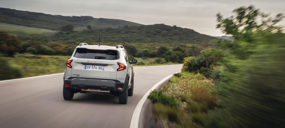 Un Dacia Duster avec beaucoup de kilomètres au compteur