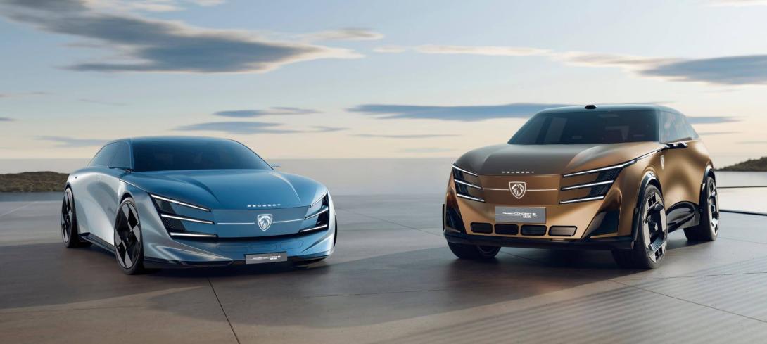 Peugeot concept 6 et concept 8