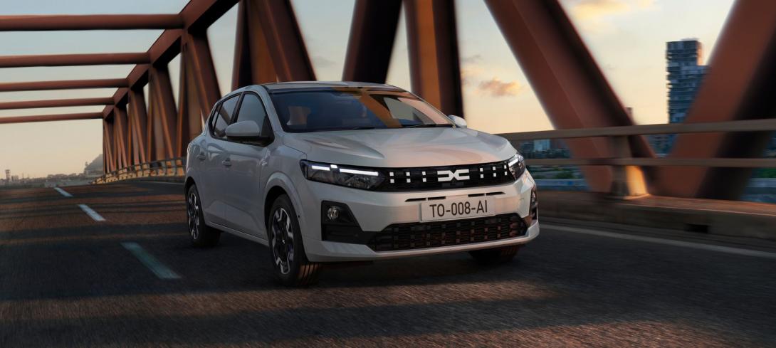 Une Dacia Sandero avec une future électrification
