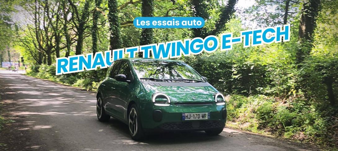 Essai auto de la Renault Twingo électrique