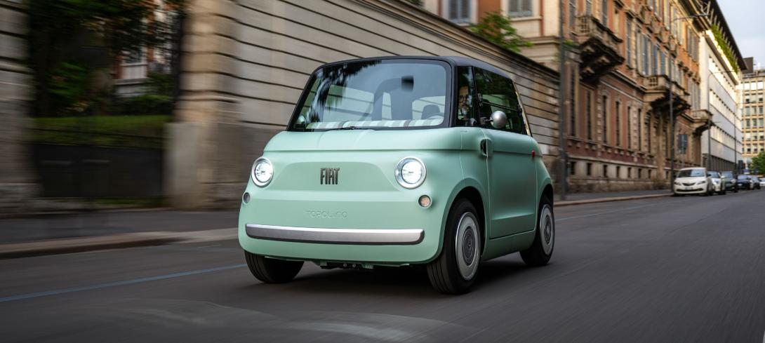 Une Fiat Topolino, une voiture sans permis