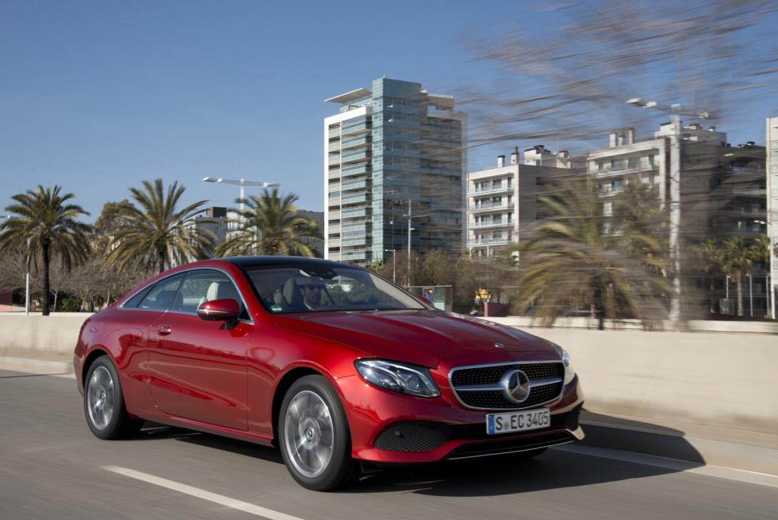 Mercedes Classe E coupé à l'essai