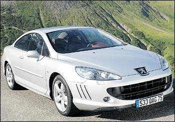 Le coupé Peugeot 407