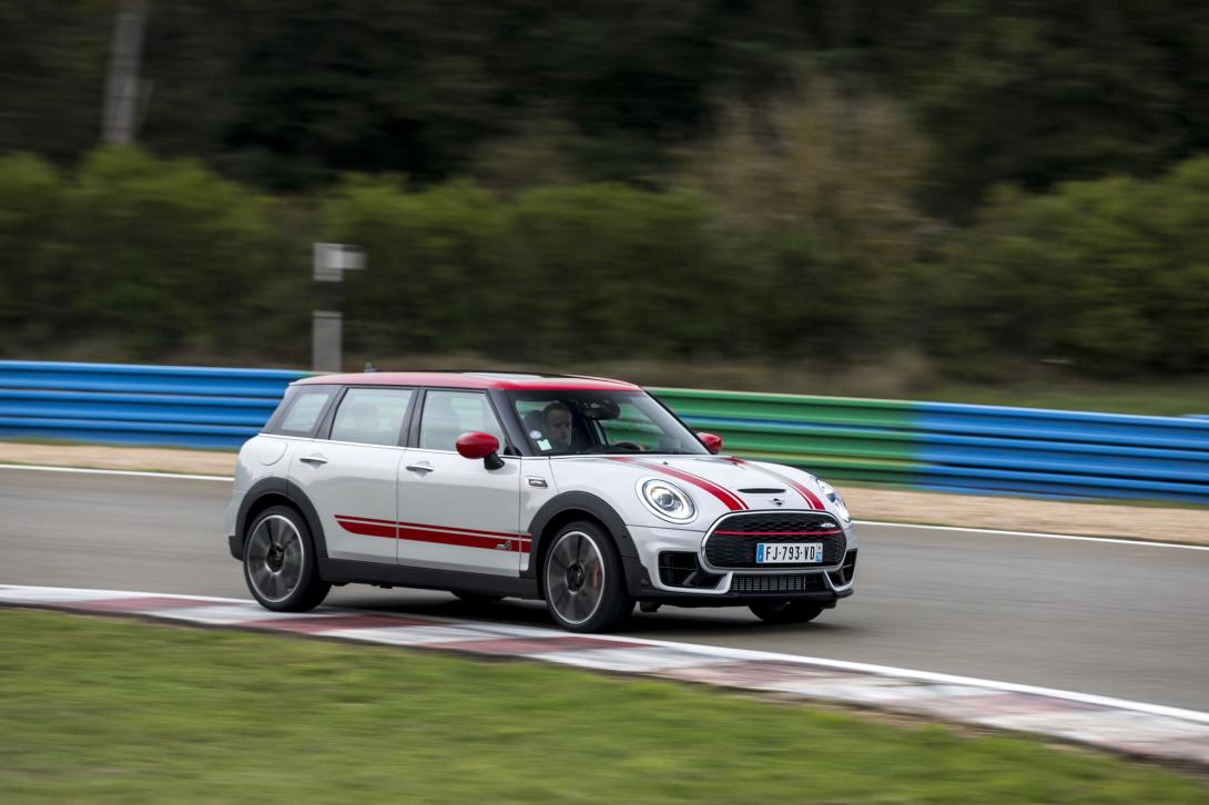 Essai Mini Clubman JCW sur Ouestfrance-auto.com