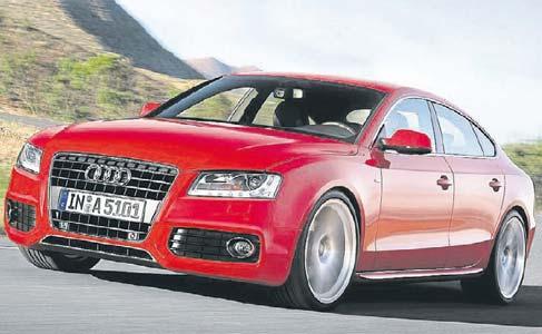 L’ Audi A5 Sportback joue la nouveauté