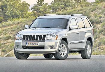 Le Jeep Grand Cherokee à la pointe