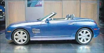 Le nouveau Chrysler Crossfire Roadster
