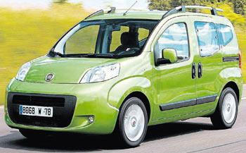 Fiat Fiorino Qubo, ludospace de poche