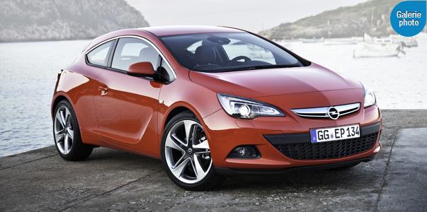 Opel Astra GTC, un « vrai » coupé