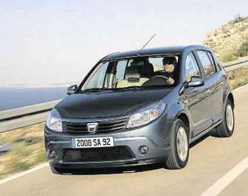 Une Sandero conçue GPL d’origine