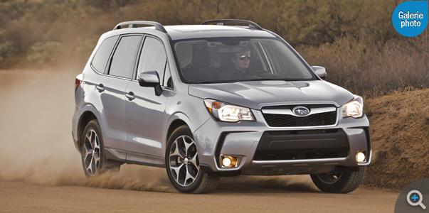 Le Subaru Forester trace bien sa route