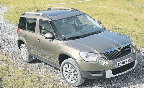 Le Yeti Skoda donne de l’écho à ses ambitions